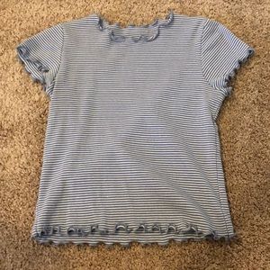 Brandy Melville Striped Crop Top